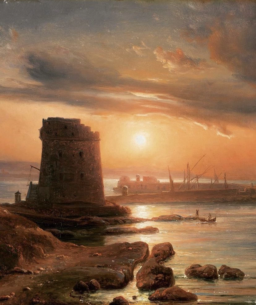 Il Porto di Agrigento - National Museum of Art, Architecture and Design, dettaglio